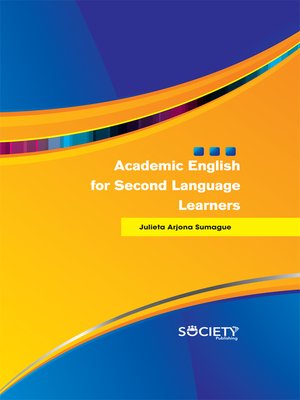 cover image of Academic English for Second Language Learners